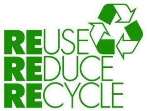 Reuse, reduce, recycle logo