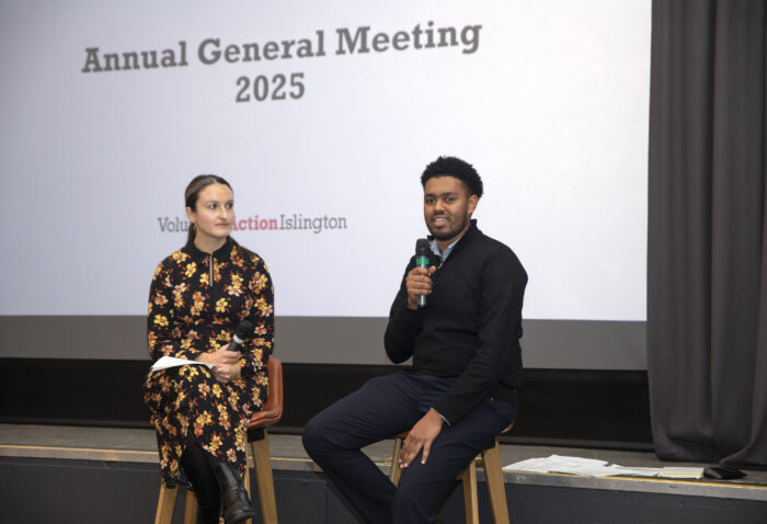 Emma Hutchins Daniel Belay Gessesse Emma Hutchins (VAI Former Chair) and Daniel Belay Gessesse (VAI Trustee)