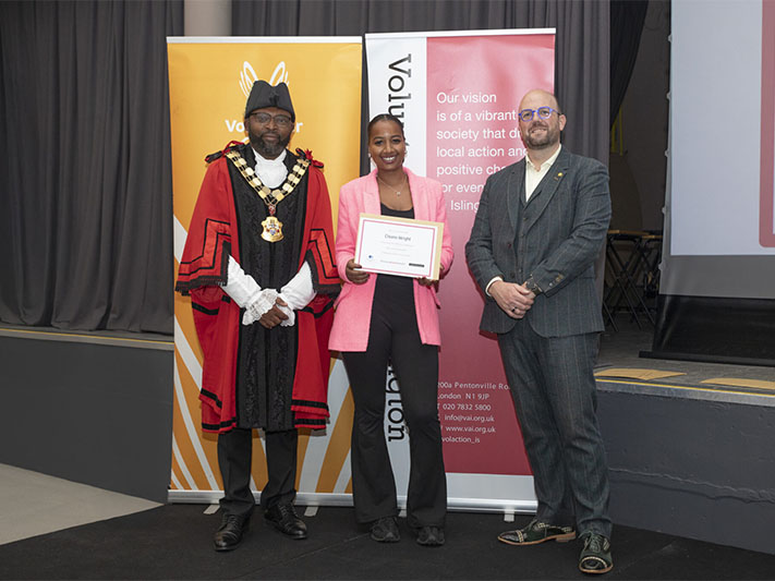 Winner of the 26-60 Volunteer of the Year Award 2025 Winner of the 26-60 Volunteer of the Year Award 2025